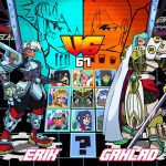 Fighting game character designs