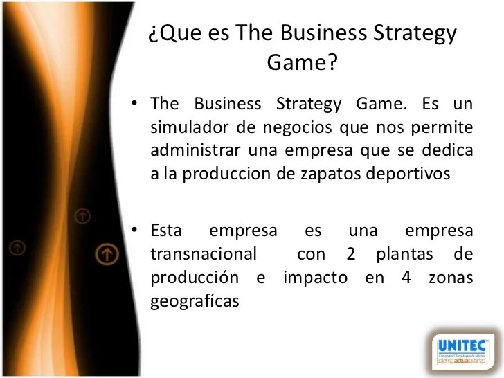 Business strategy games
